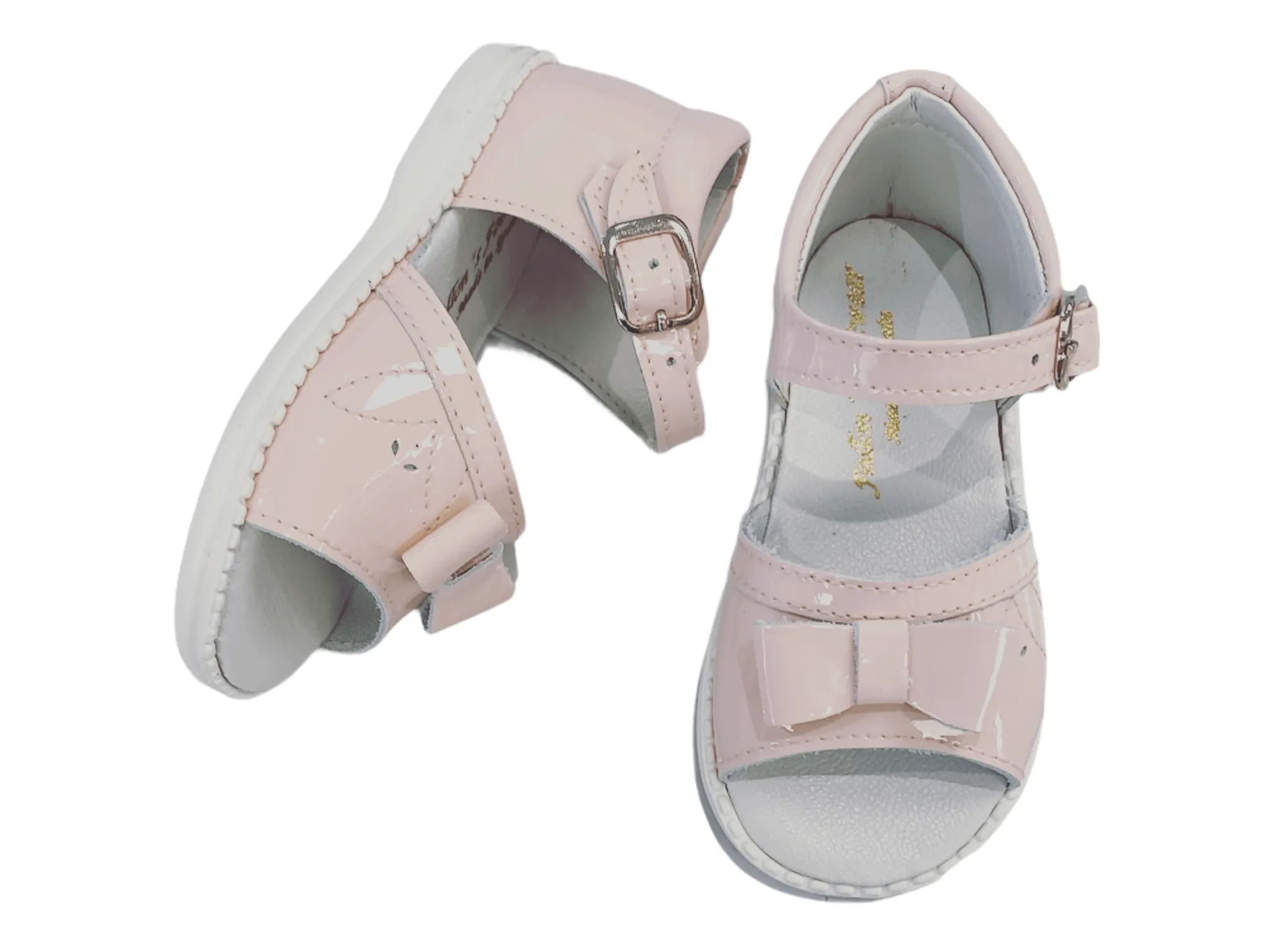 122 Pink Bow Sandal