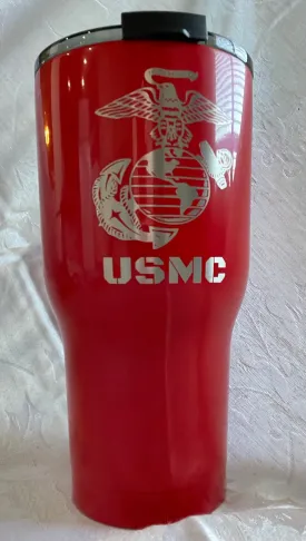 30oz Insulated Marine Corp. Tumbler Design Only