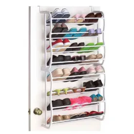 8 Tier Over the Door Shoe Rack Organizer