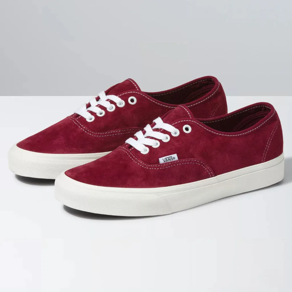 Authentic Pig Suede Pomegranate