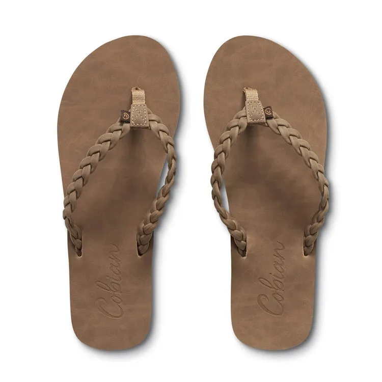 Braided Pacifica Sandal - Tan