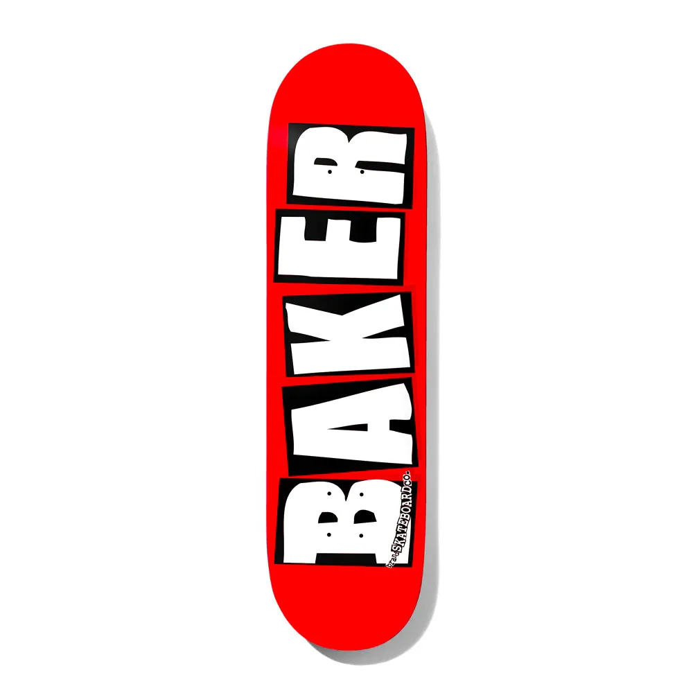 BRAND LOGO WHITE DECK 8.5"