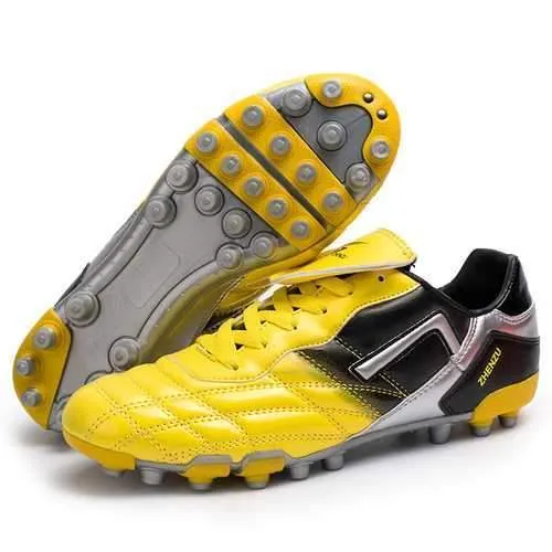 Breathable Light Shock Absorption Studs Football Soccer Shoes