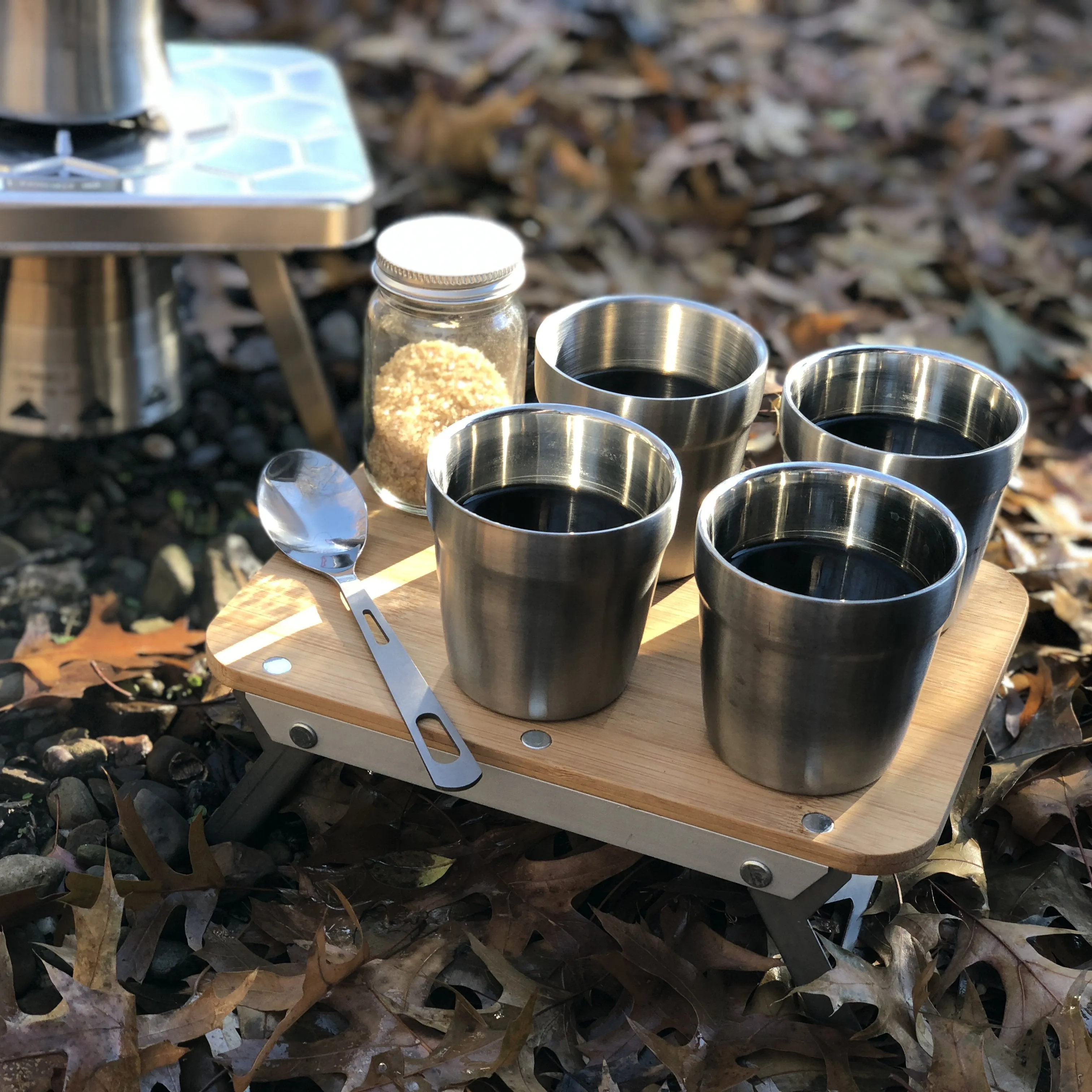 Camp Coffee Kit Basic Gear for Making Coffee