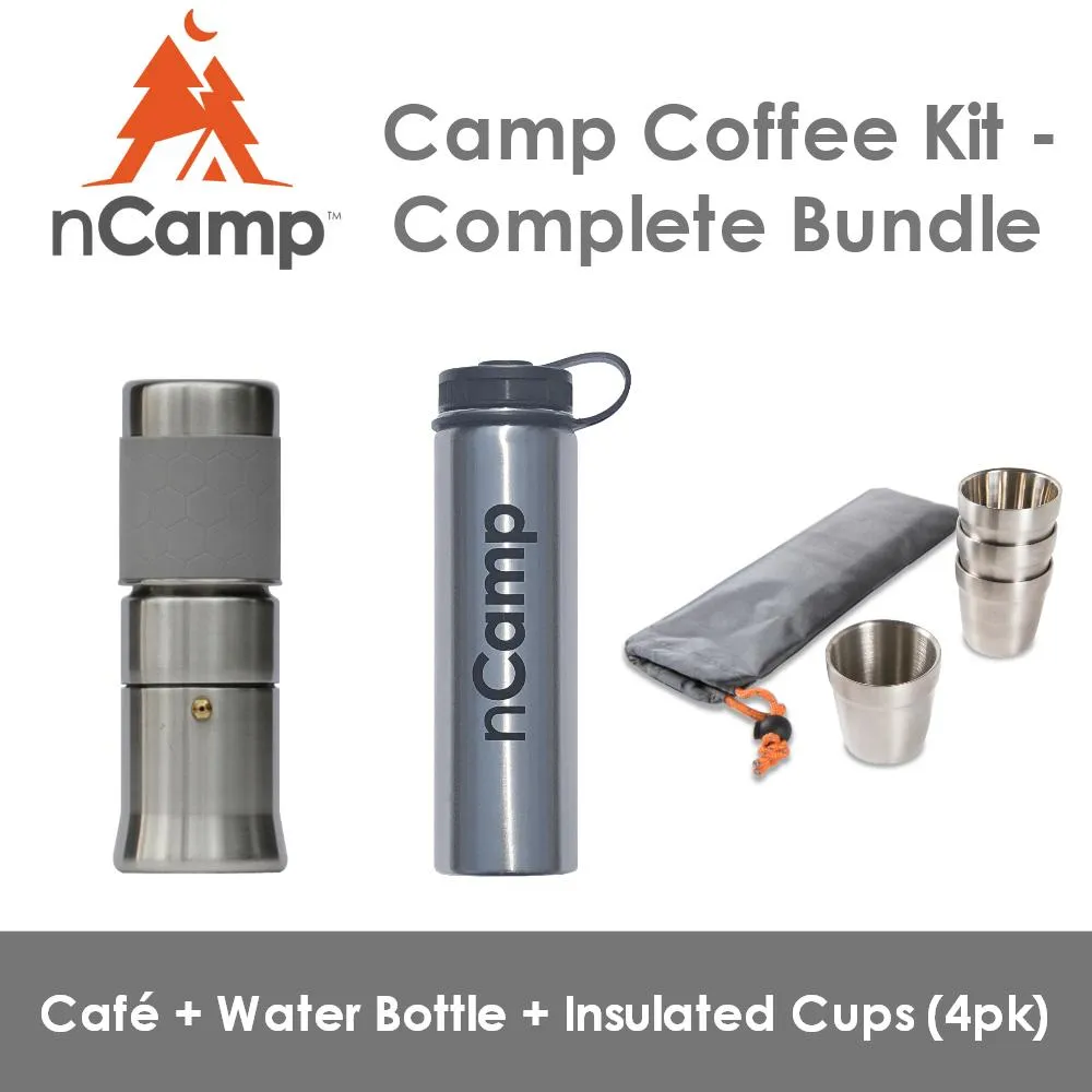 Camp Coffee Kit Basic Gear for Making Coffee