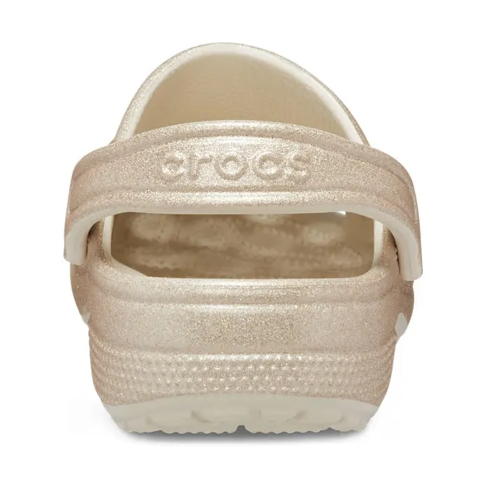 Crocs - Classic Clog Glitter Adults Champagne Beige