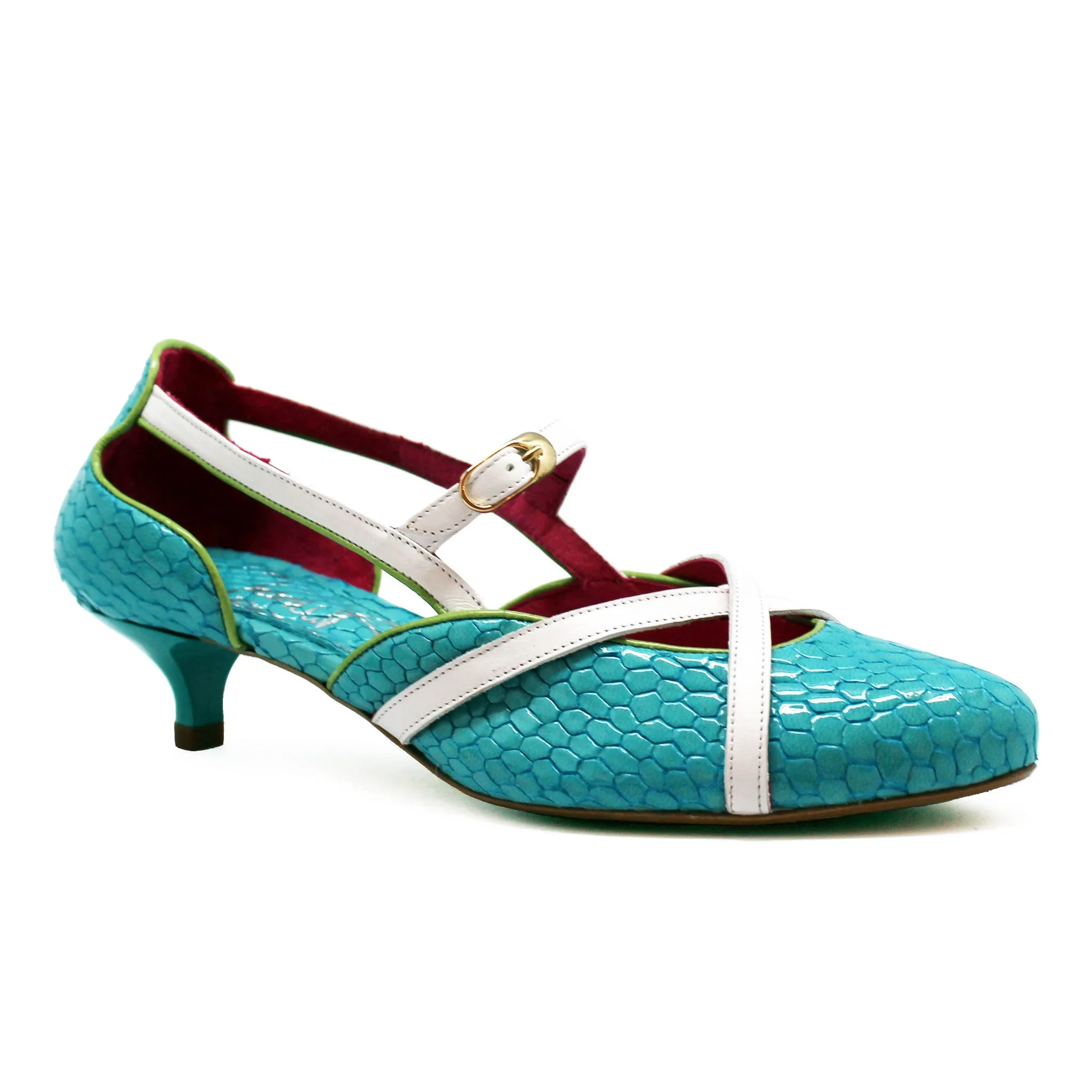 Croisse - Aqua/Green- last pair 34!