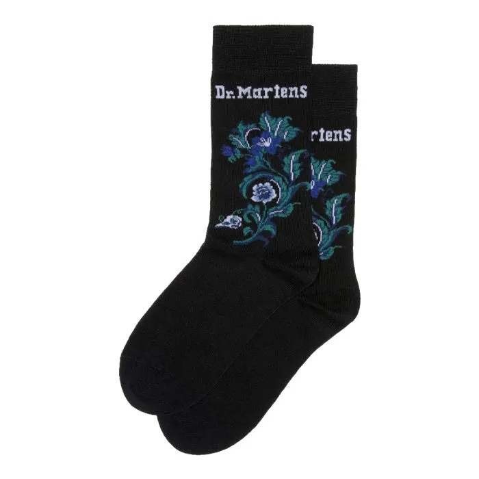 Dr Martens Flower Low Socks for Shoes