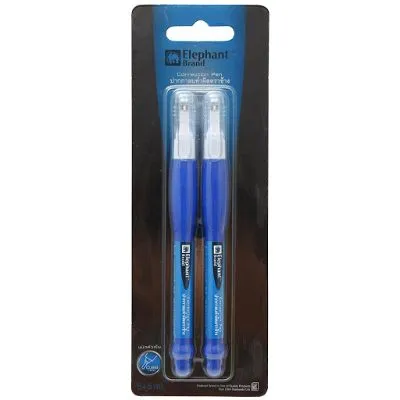 Elephant Correction Pen 5 ml - Blue x2