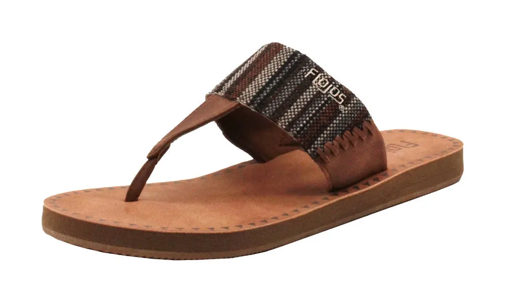 Flojos Womens Grace Serape Brown Multi Tan