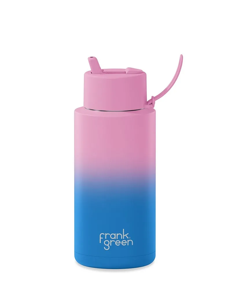 Frank Green Ceramic 34oz Straw Bottle - Wild Orchid