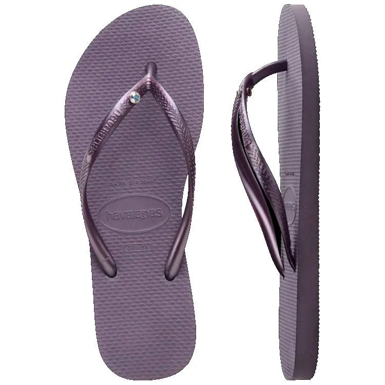 Havaianas Womens Slim Crystal SW II Malve