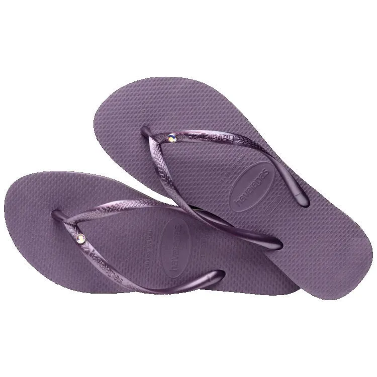 Havaianas Womens Slim Crystal SW II Malve