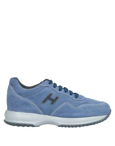 Hogan Man Low-tops & sneakers Slate blue 7.5 UK