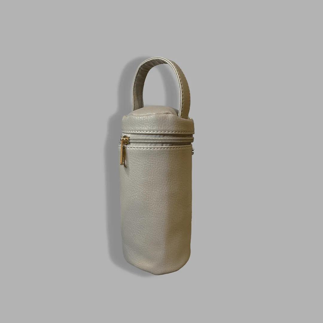 Insulated Bottle Holder - Grey