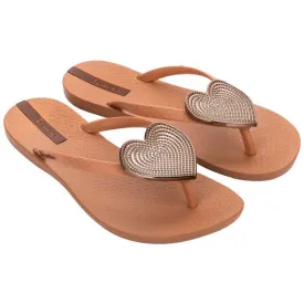 Ipanema Womens Wave Heart II Brown Bronze