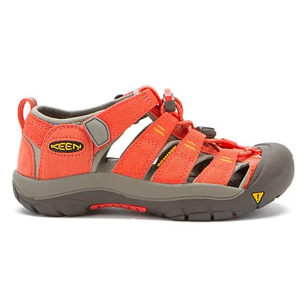 Keen Newport H2 Hot Coral Yellow Kids