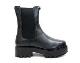 Luna Black Mid-calf Chelsea