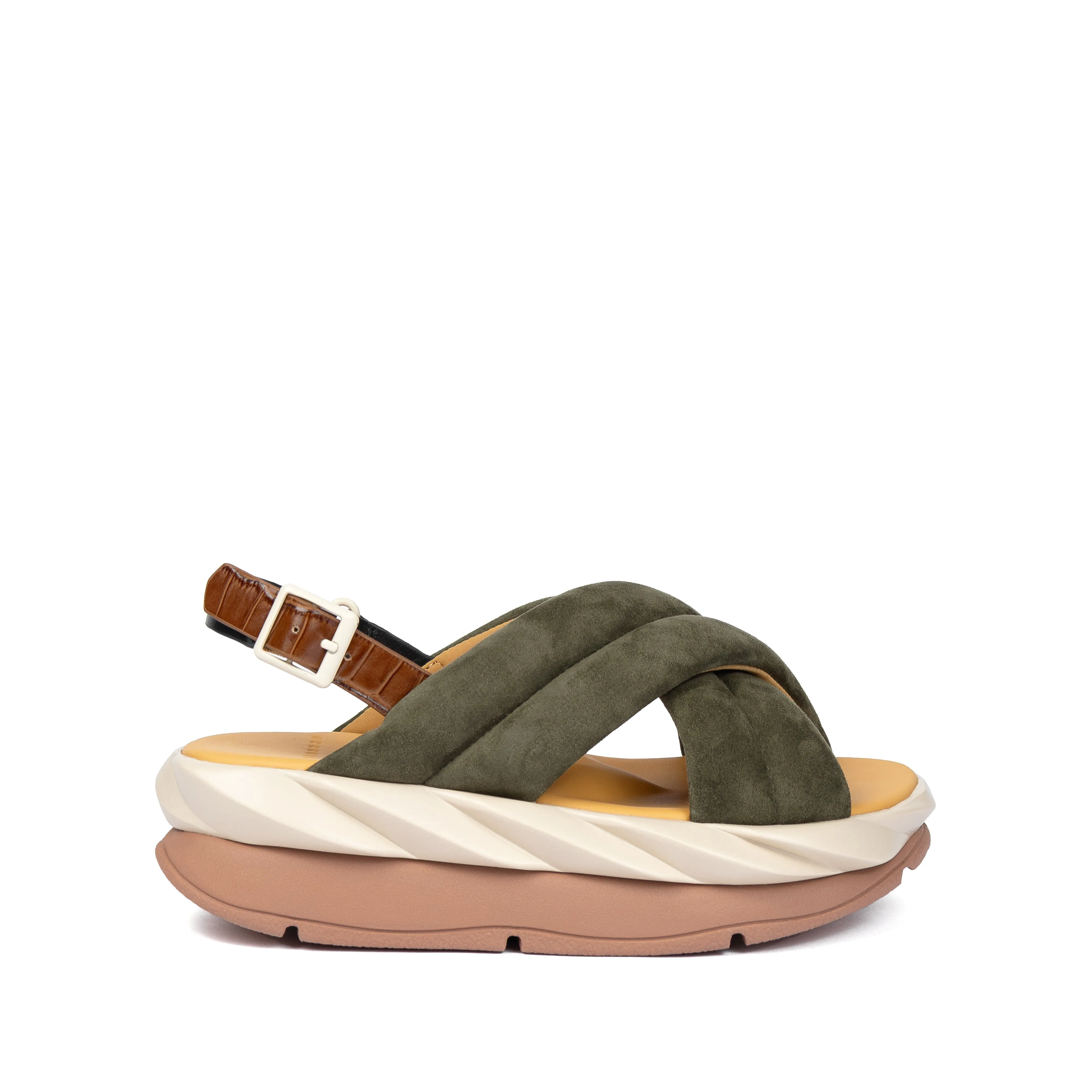 Mellow Me Sandal Moss