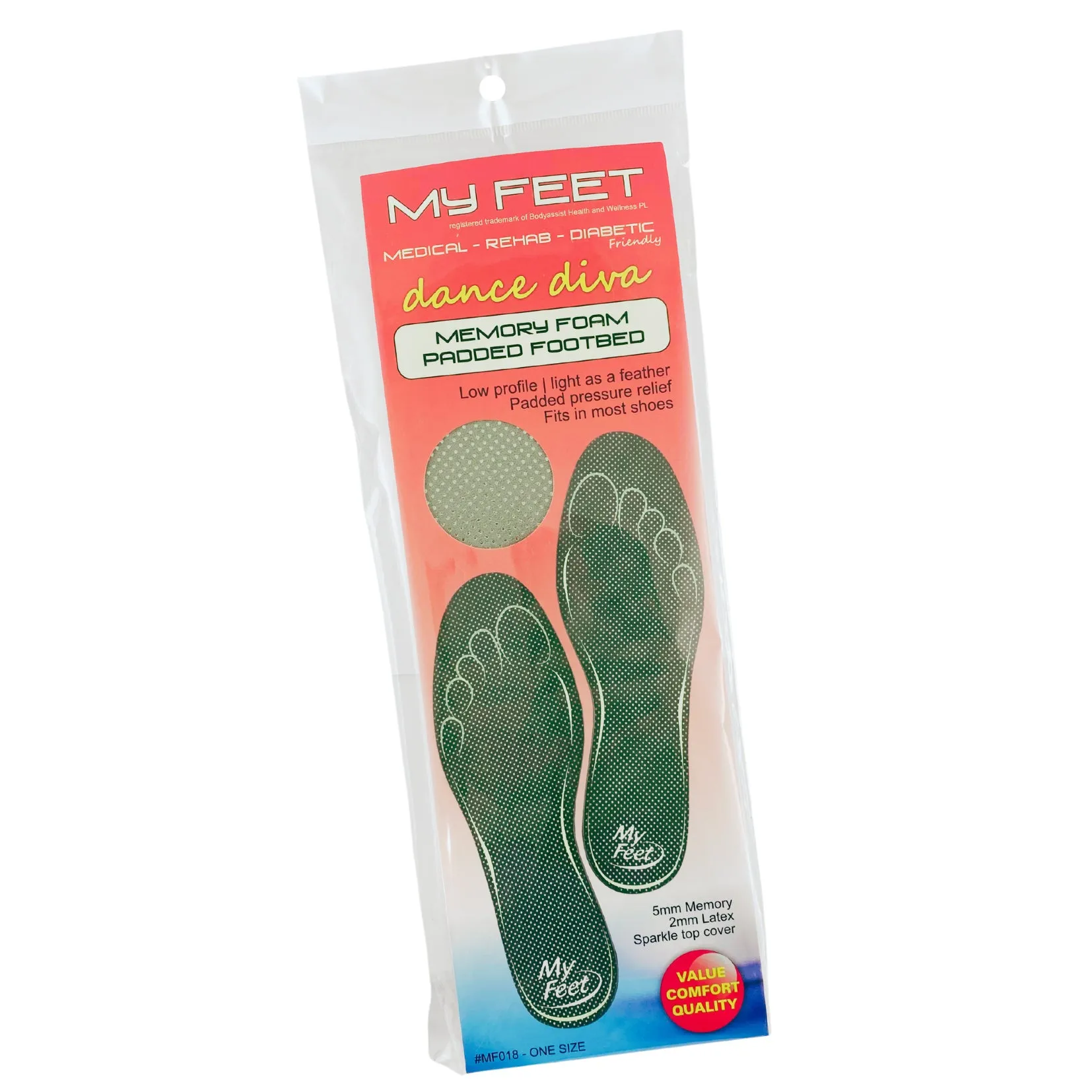 Memory Foam Padded Footbeds - My Feet (1)