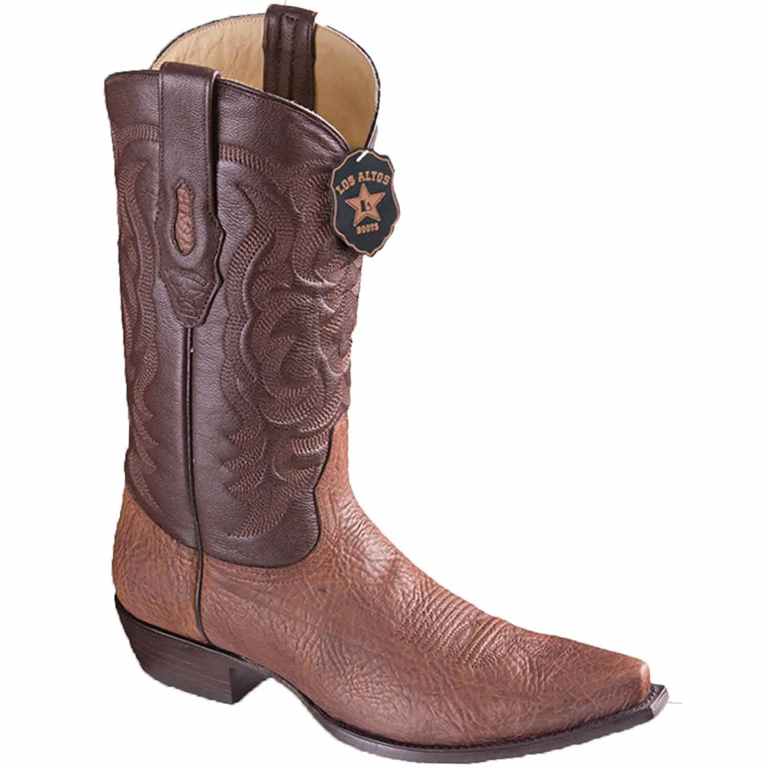 Men's Los Altos Bull Shoulder Snip Toe Boots 9431