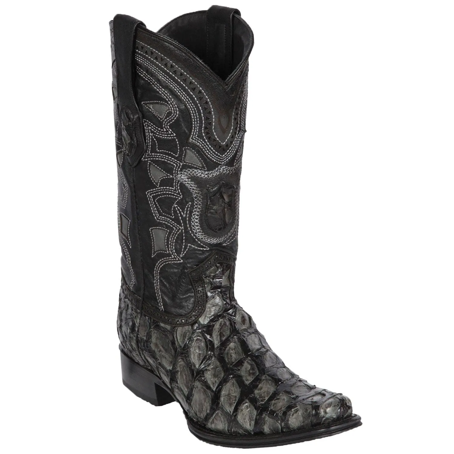 Men's Los Altos Monster Fish European Square Toe BootS 7610