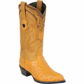 Men's Wild West Ostrich Skin J Toe Boot 2990302