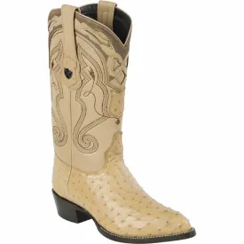 Men's Wild West Ostrich Skin J Toe Boot 2990311