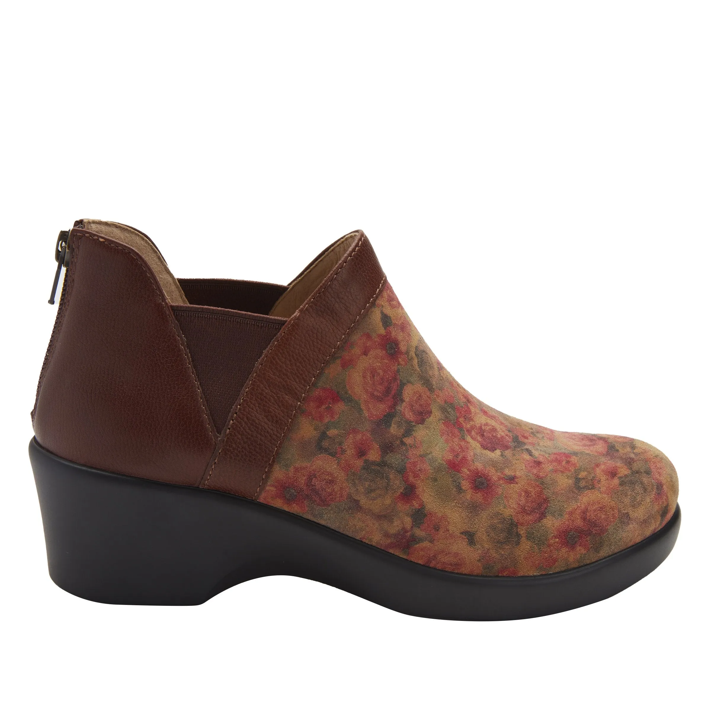 Natalee Cognac & Roses Boot