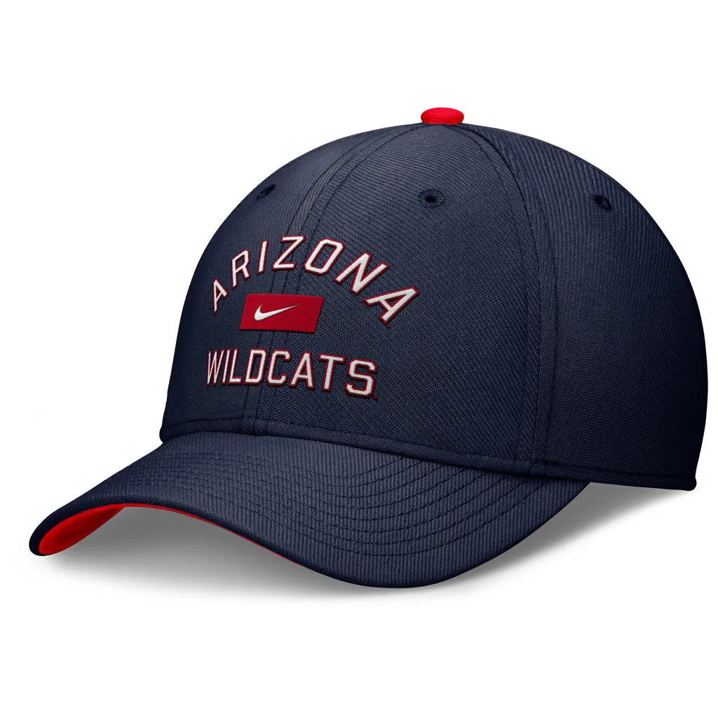 NCAA Arizona Wildcats Nike Arch Arizona Swooshflex Fit Hat