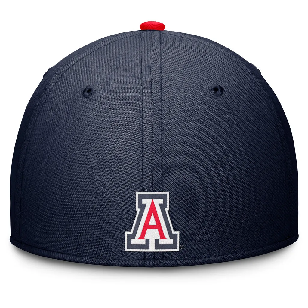 NCAA Arizona Wildcats Nike Arch Arizona Swooshflex Fit Hat