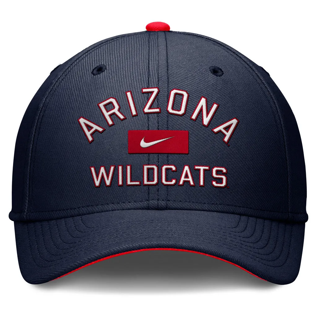 NCAA Arizona Wildcats Nike Arch Arizona Swooshflex Fit Hat