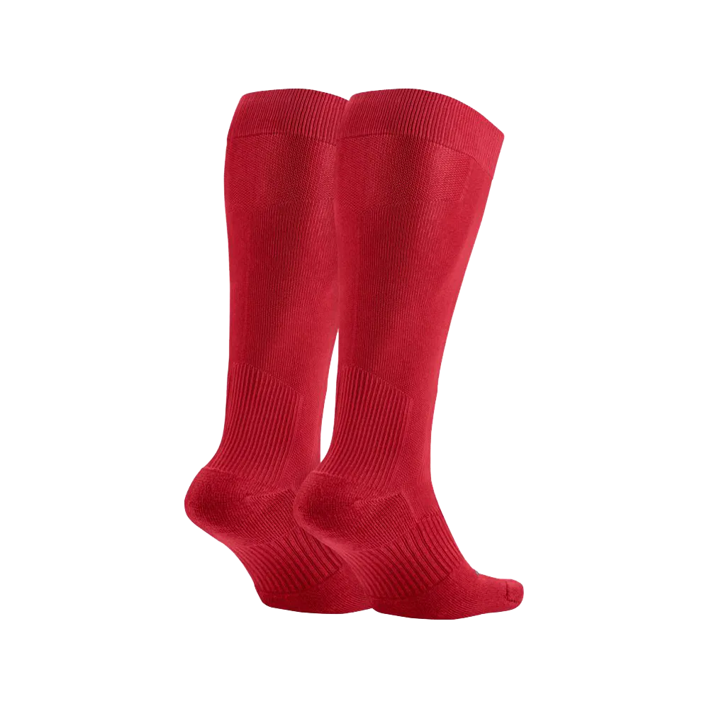 Nike Performance Cushion Knee High Baseball Unisex Sock Red (2 Pair)