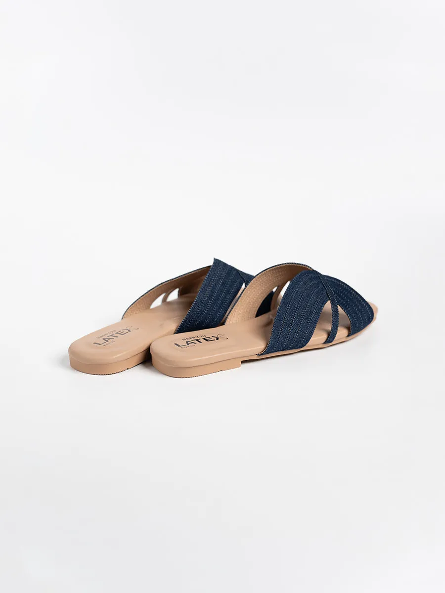 Sofya Denim Sandals