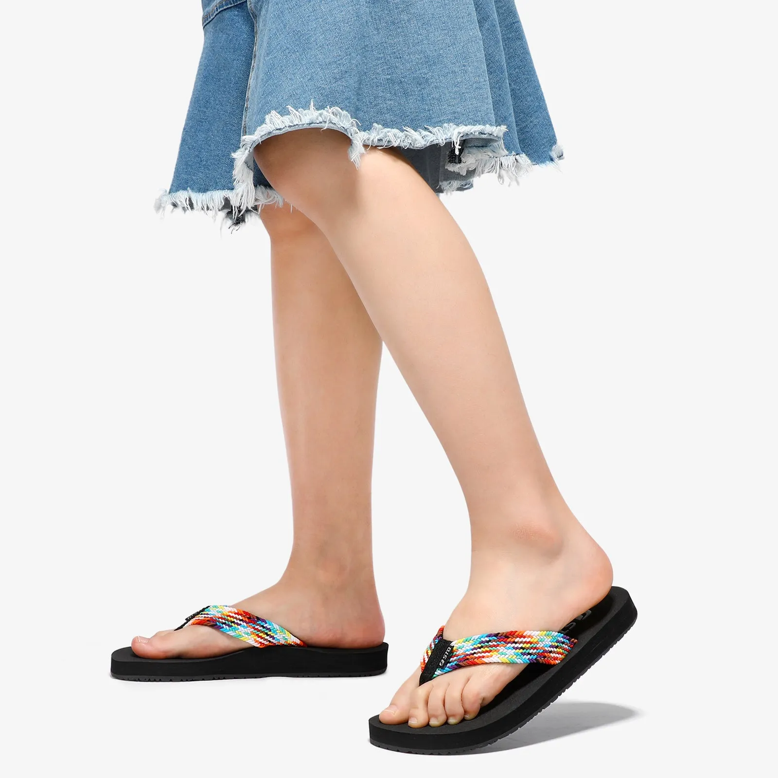 STQ Womens Quick Dry Flip Flops