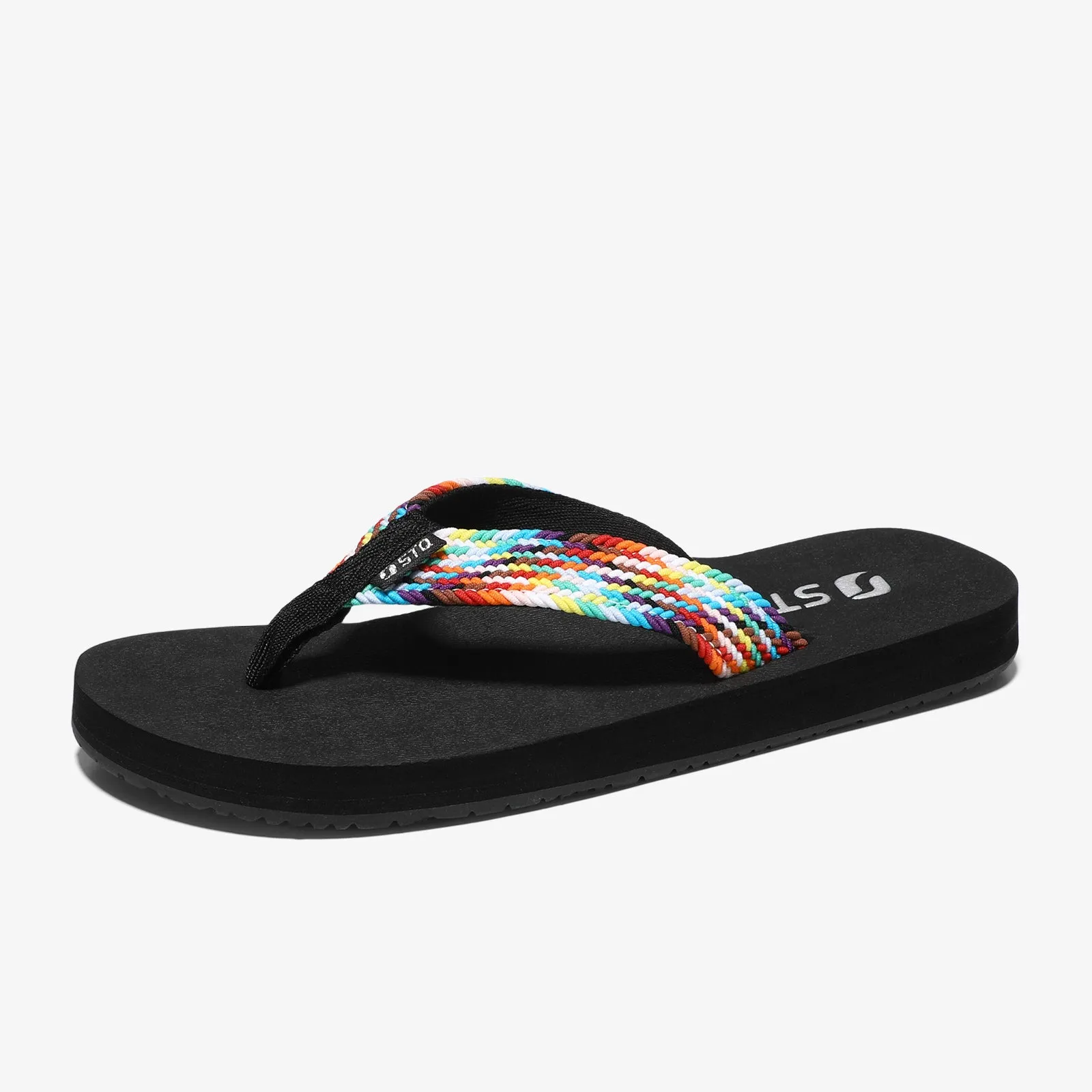 STQ Womens Quick Dry Flip Flops