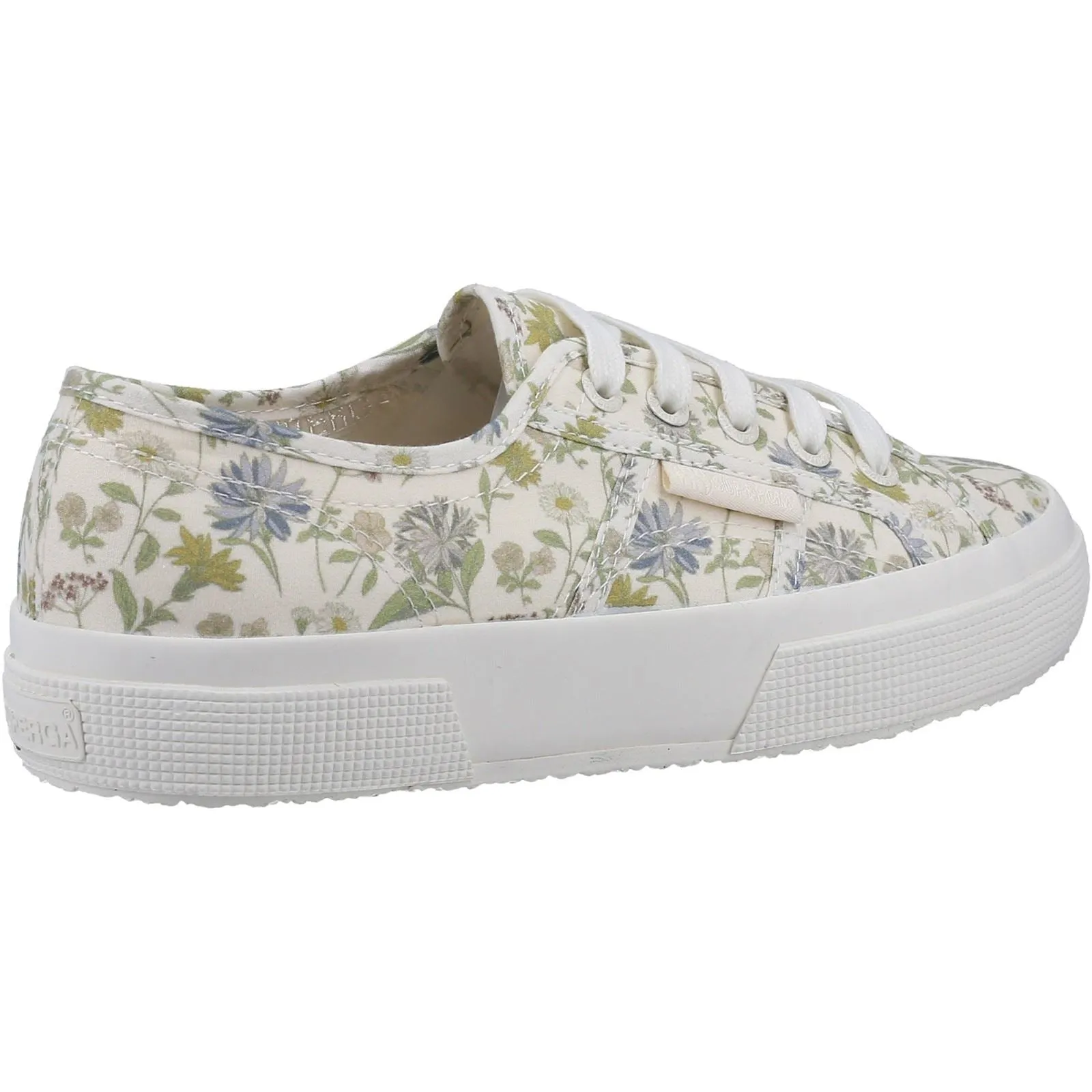 Superga 2750 Floral Print Cotton Women's White/Floral Print Trainers