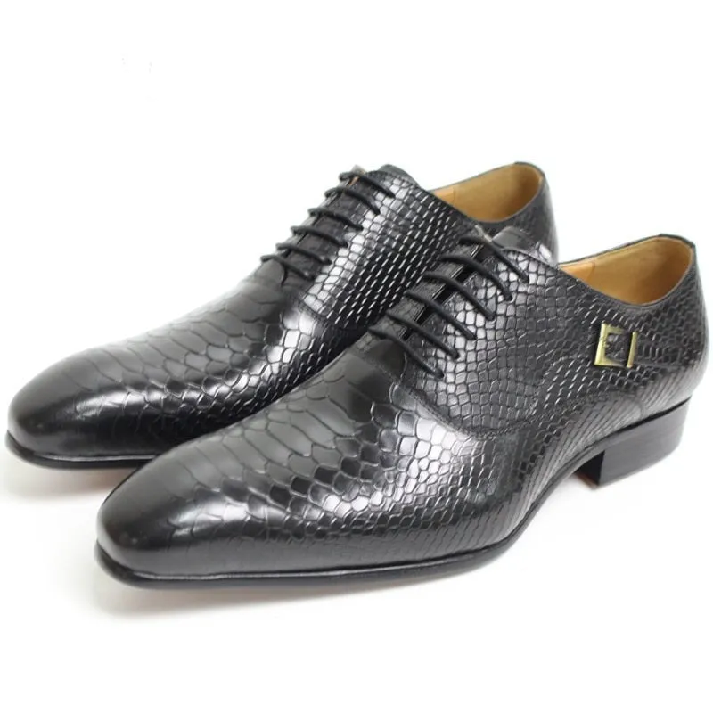 TEEK - Slither Laced Dress Shoes