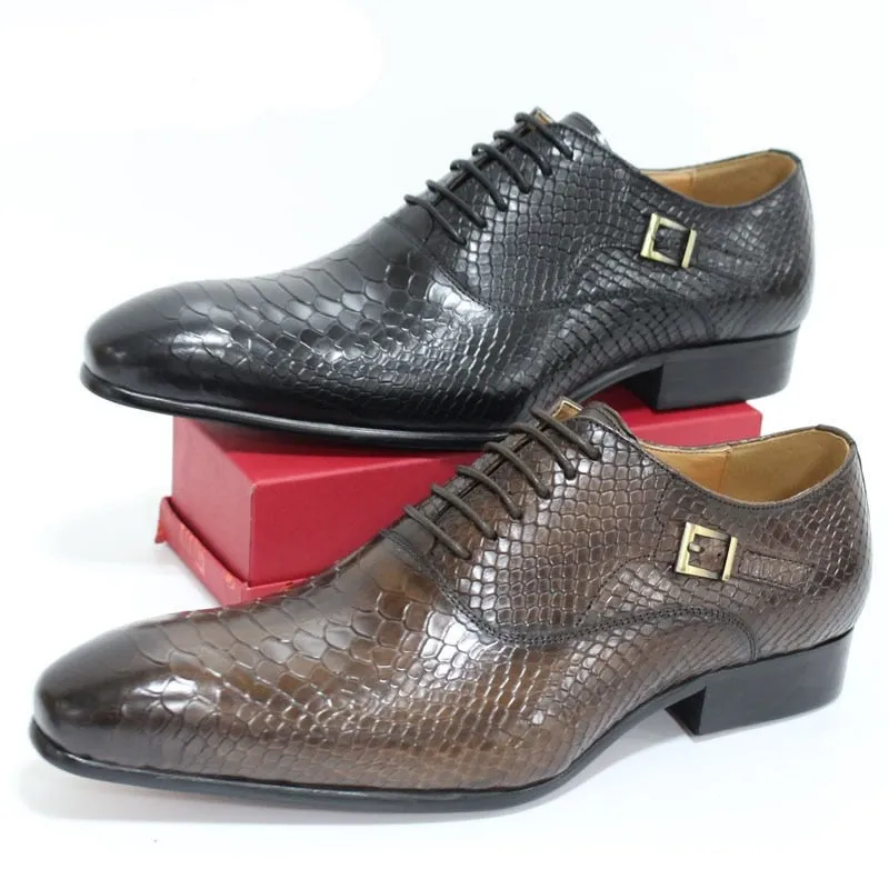 TEEK - Slither Laced Dress Shoes