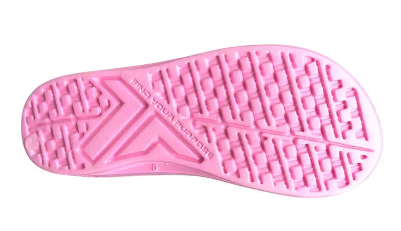 Telic Energy Flip Flop Pink Pearl