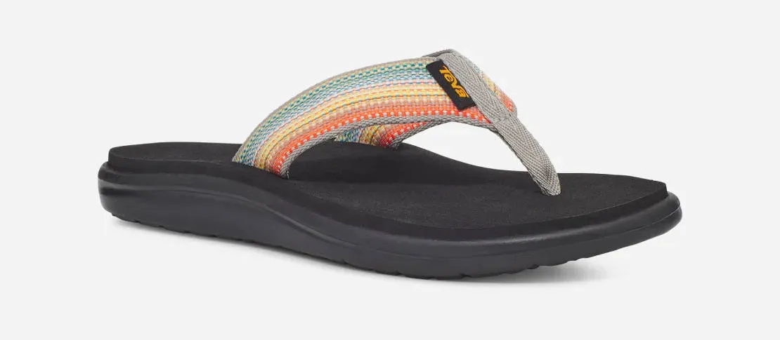 Teva Womens Voya Flip Antiguous Grey Multi