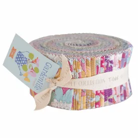 Tilda - Gardenlife Fabric Strips Roll * Offer * - 40 x 2.5in - 40 Pieces - Assorted