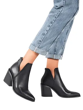 Women's Mid-Heel Ankle Boots