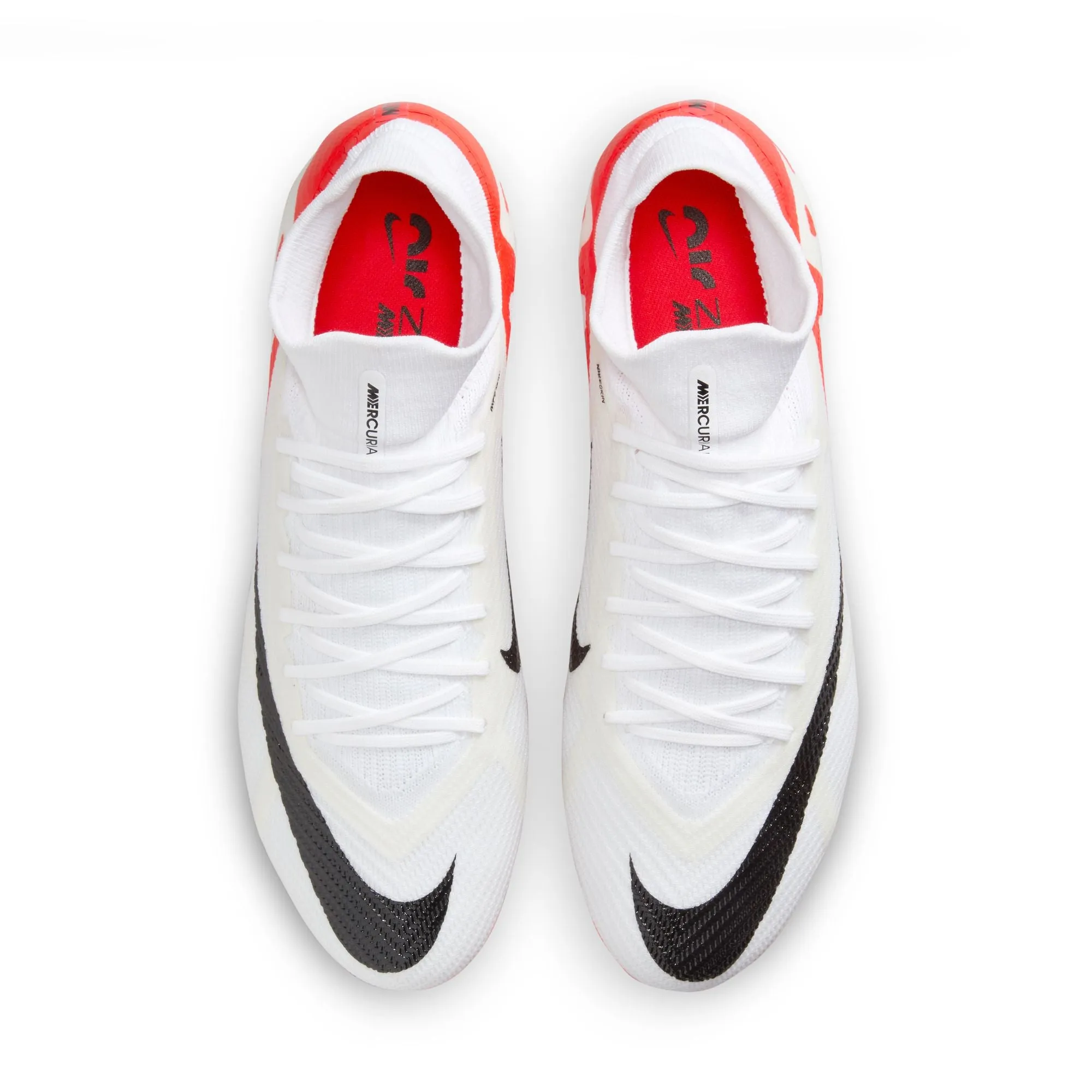 Zoom Mercurial Superfly 9 Pro FG [White/Bright Crimson]